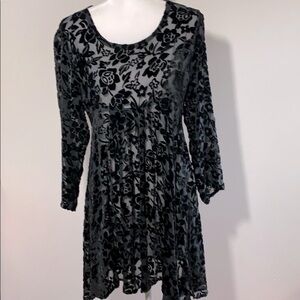 Caron Joy for Designworks LA Velvet burnout dress